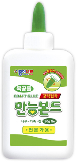 종이나라 만능 본드 120g, 3개