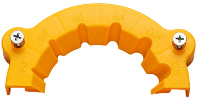 Angles Grinder Drill Bit Sharpener compatible with All Bits Portable Drill Bit Sharpener, Yellow, 1AG300920_YHX, 1개