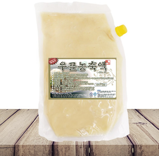 새한에프엔지 한국물하는 우골농축액(국내산/호주산) 1kg [한국물] 우골육수, 1개