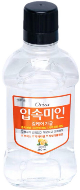입속미인 잇몸 케어 가글 260 ml 레몬, 4개, 260ml