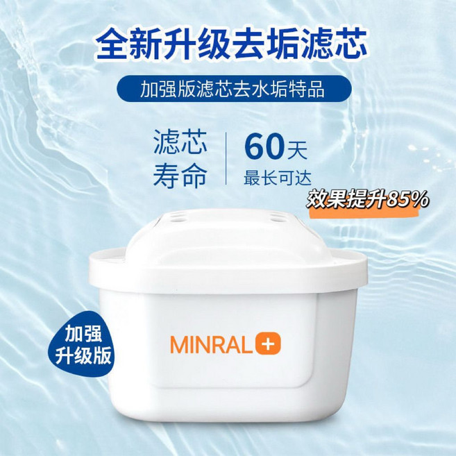 碧然 第四代淨水壺濾芯 專家版, 2個, 散裝