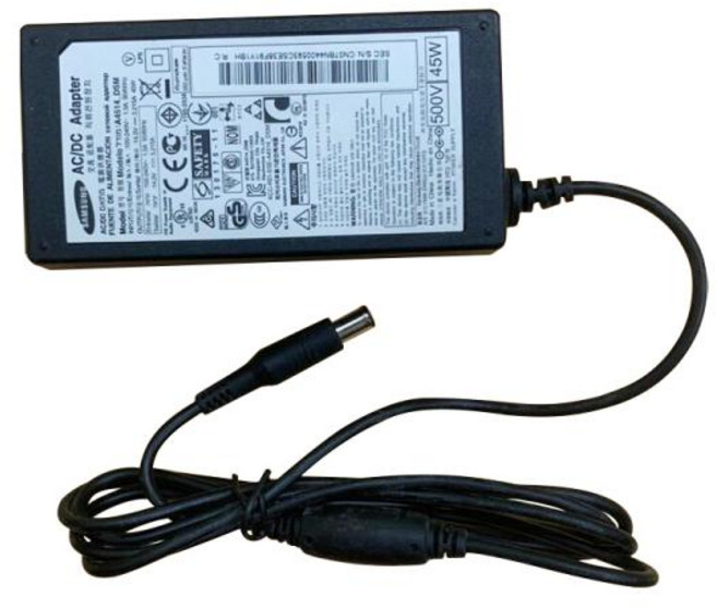 삼성 A4514DSM LU28E590DSZA BA44-00721B U28E590D S22C300H LCD 디스플레이 전원 충전기 14V 3.215A 45W AC 어댑터, 4)UK, 1개