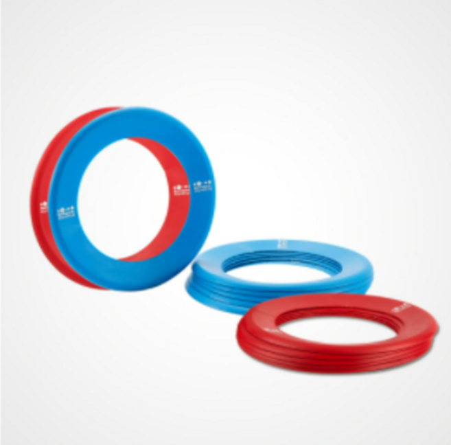 뉴스포츠 링 프리즈비 (6개 1세트), 파랑