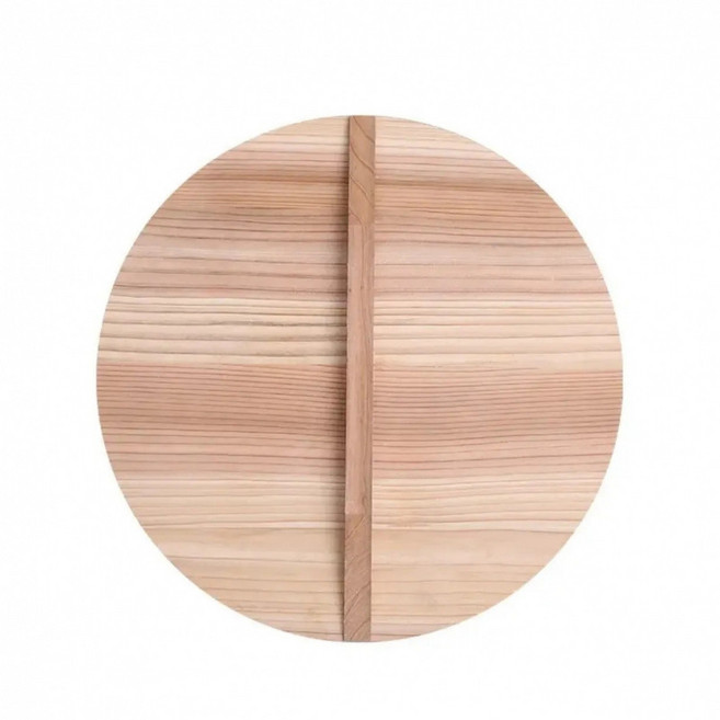 手工杉木鍋蓋, 原木色 杉木30cm, 1套