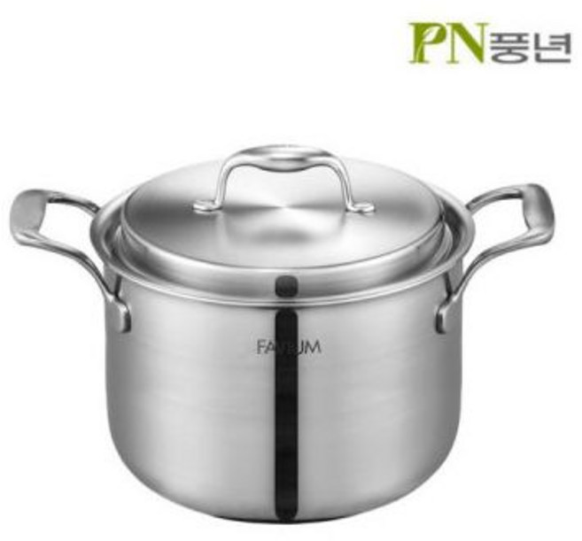 풍년 파비움 30cm 곰솥 통5중 냄비 IH 국산 혼수냄비, 풍년 파비움 30cm 곰솥 통5중 냄비 IH 국산 혼수, 1개