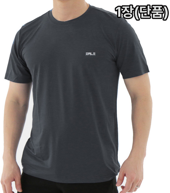 이그잼플 냉감 통기성 쿨티셔츠 기능성 무지 스트라이프 반팔티