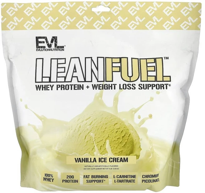 EVLution Nutrition LeanFel™ 바닐라 아이스크림 1.81kg(4lb) EVL-10053, EVLutiON 온 NutritiON 온, LeanFe, 1개, 1.81kg - 쿠팡