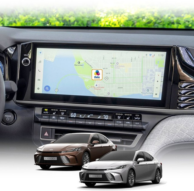 토요타 더뉴 캠리 9세대 보호필름 내비게이션 디스플레이 액정보호필름, 0.1GB, 12.3인치 내비게이션 (저반사/지문방지)