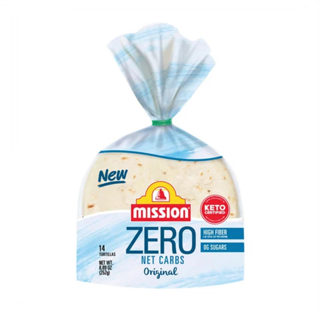 미션 제로 저탄고지 케토 다이어트 오리지널 토르티야 8.9온스 x 4팩, 252g, 4개 - 쿠팡