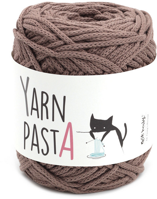 [레스트하비] 얀파스타 250g 1볼 가방뜨개실 코마사 코바늘실 면실 코튼실 굵은실 코바늘가방 초보뜨개, 24. 코코아, 1개