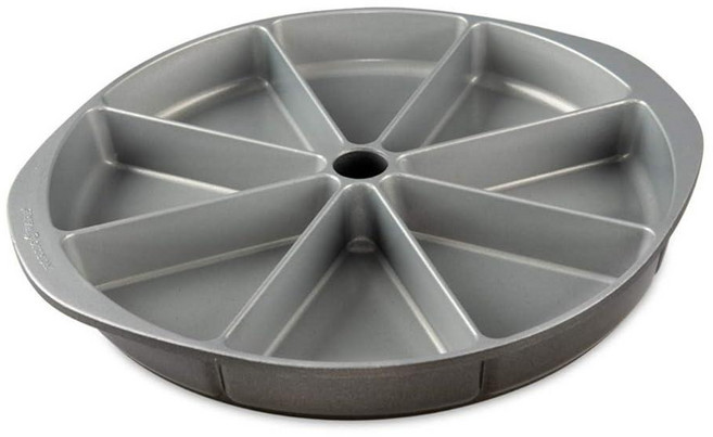 Nordic Ware 노르딕웨어 스코티쉬 스콘 콘브레드 팬 그레이 베이킹 미국 빵틀, 1개