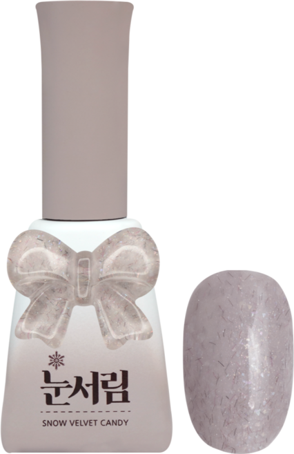 캔디 눈서림 자개 벨벳 니트젤 단품, 코코아한잔, 10g, 1개, No.419