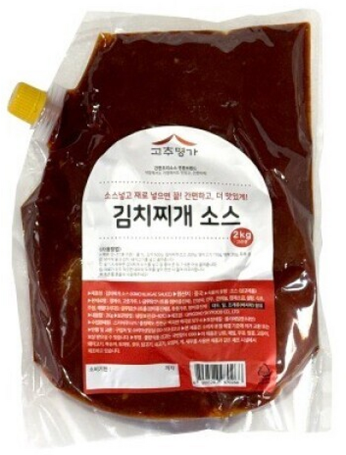 고추명가 김치찌개 소스, 2kg, 1개