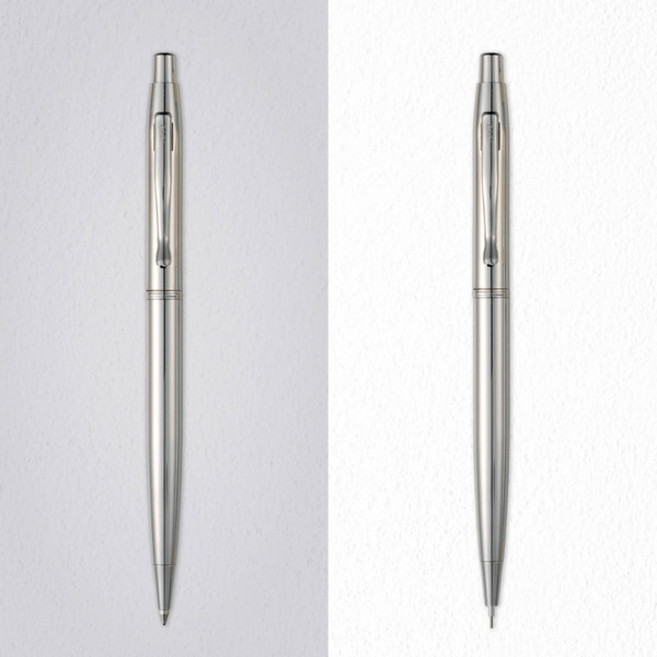 자바펜 인스타일크롬 볼펜 1.0mm/샤프 0.5mm 각인가능, 샤프
