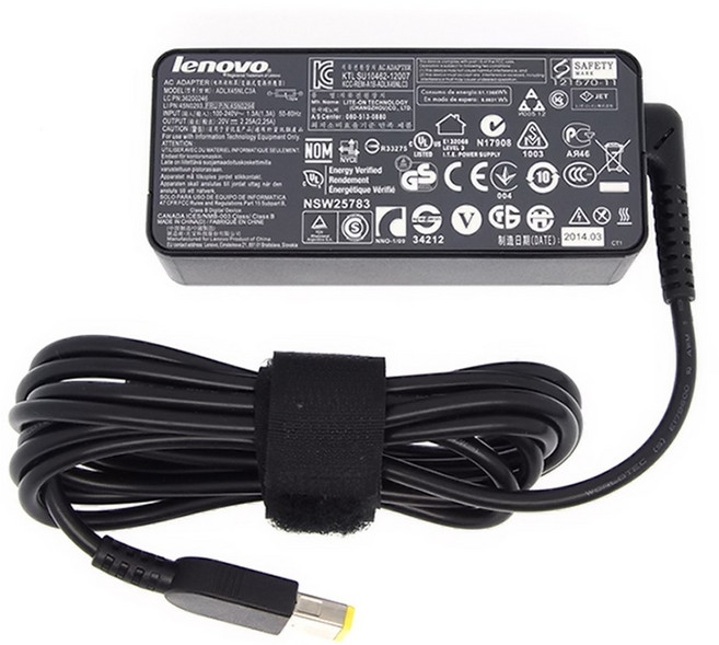 레노버 Thinkpad X1 Carbon 충전기 정품 어댑터 20V 2.25A 45W 슬림팁 500s-13isk / ideaPad 330-15IKBR 7th, 어댑터+케이블, 1개