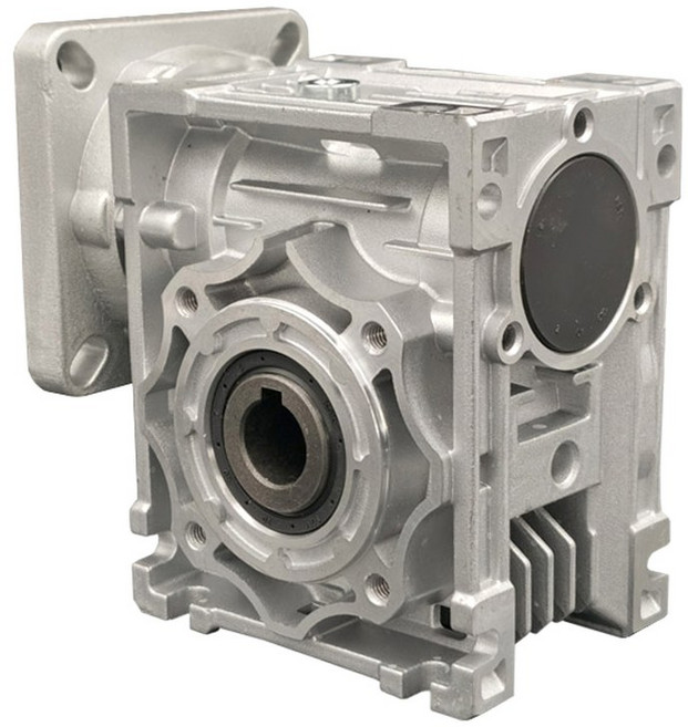 NMRV40 감속기 웜 DC 모터 기어박스 NEMA 34 모터용 감속기 18mm 출력 5:1-100:1 웜 기어박스 RV040, 20 to 1, 1개