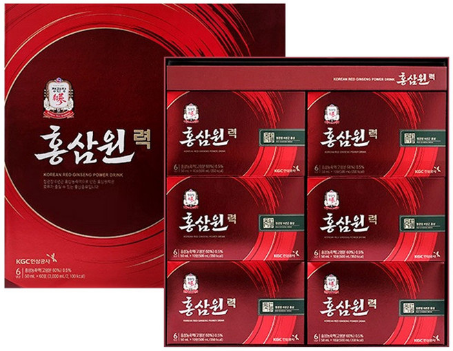 정관장 홍삼원력 50ml 30포 캐리어타입 명절선물 정관장선물 답례품 선물세트 6년근, 1개