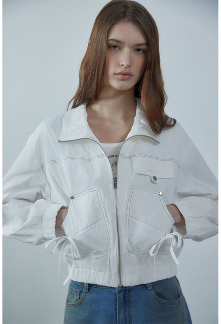 에고이스트 밑단 밴딩 아웃포켓 점퍼 ES2TZ302