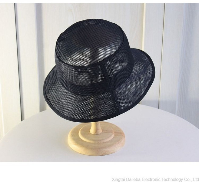 여름 통기성 메쉬 어부 모자 빅 사이즈 파나마 모자 특대 Boonie 캡 남성 플러스