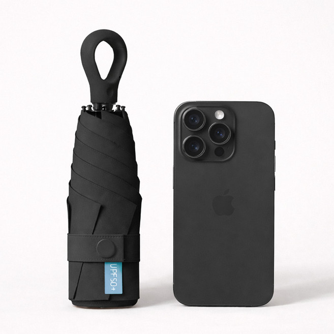 리츠제이 햇빛차단 고리형 초경량 미니 우산 양산 우양산