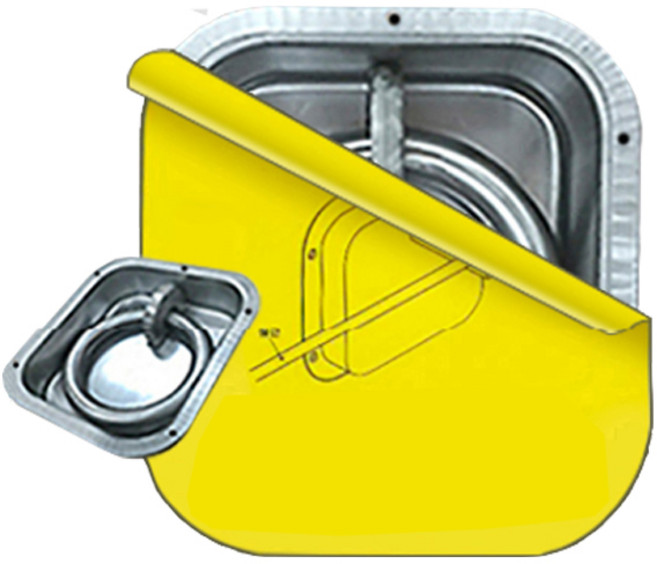 박스형 청소용고리 DS-613(1구) STS304 파라펫링 외벽청소 아파트 옥상, 1개