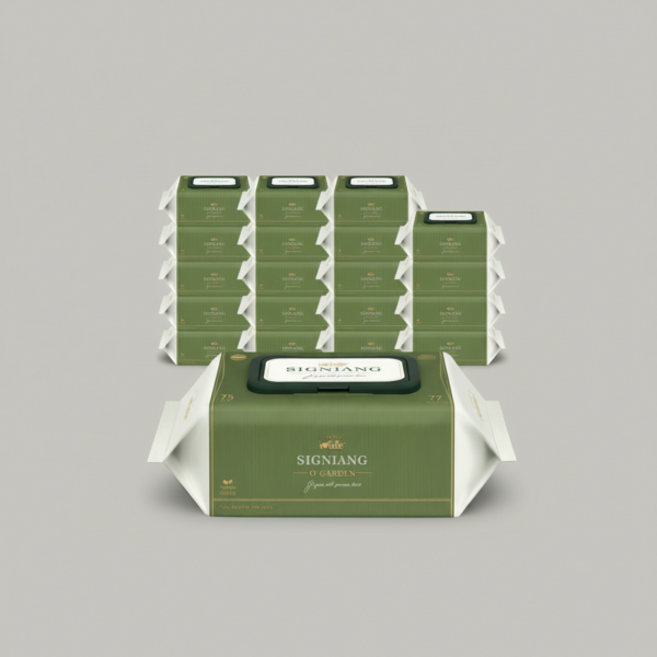 아이러브베베 시그니앙 오가든 75g 77매 20팩 캡형, 아이러브베베 시그니앙 오가든 75g 엠보 캡형 77매