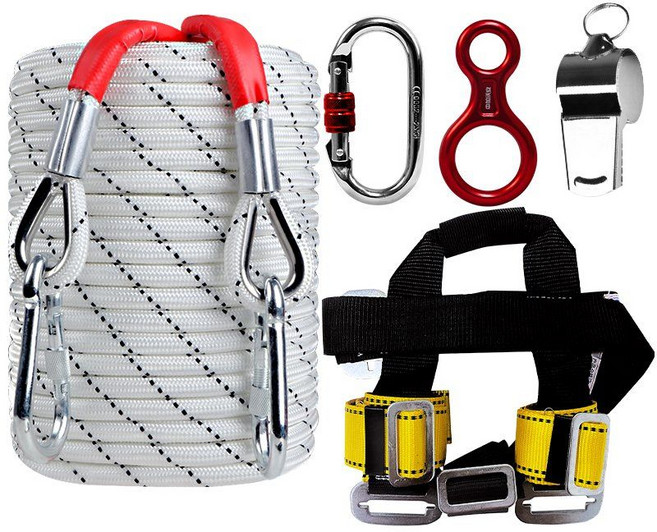 아파트 완강기 접이식 화재 소방 화재탈출 모텔 호텔, 2. 안전 로프 40m (10-13층), 1개