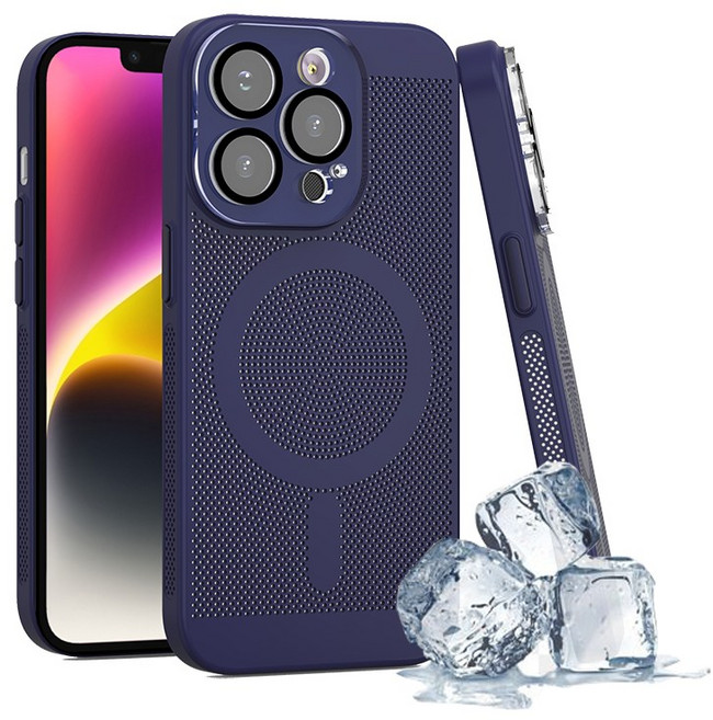 isee아이시 아이폰 에어 쿨링 카메라 보호 맥세이프 휴대폰 하드케이스