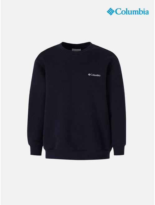 [컬럼비아] 키즈 기모 맨투맨_다크네이비 (C54-YKD601)