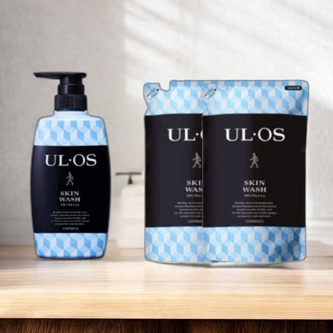 ULOS 우루오스 스킨 로션 500ml + 리필 420ml×2