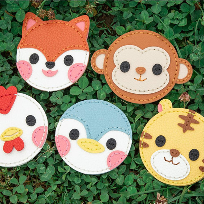 셀프 바느질 연습 세트 손거울 만들기 미술수업, 닭, 1개