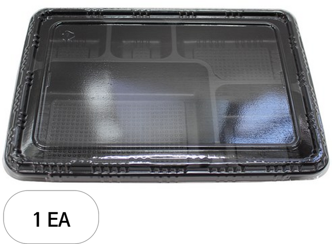 SJ 돈까스 도시락 배달용기, 200개입, 1개