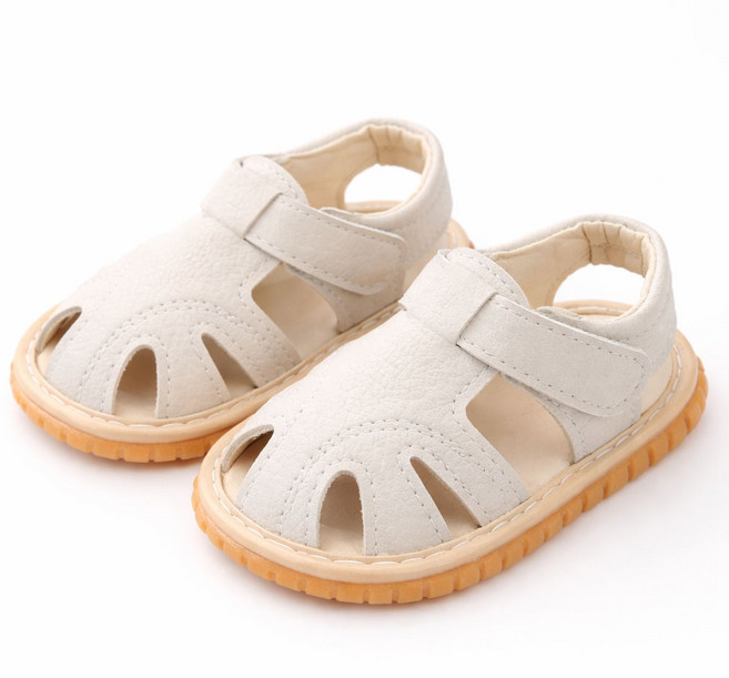 캐주얼 삑삑이 샌들 보행기 걸음마 아기신발