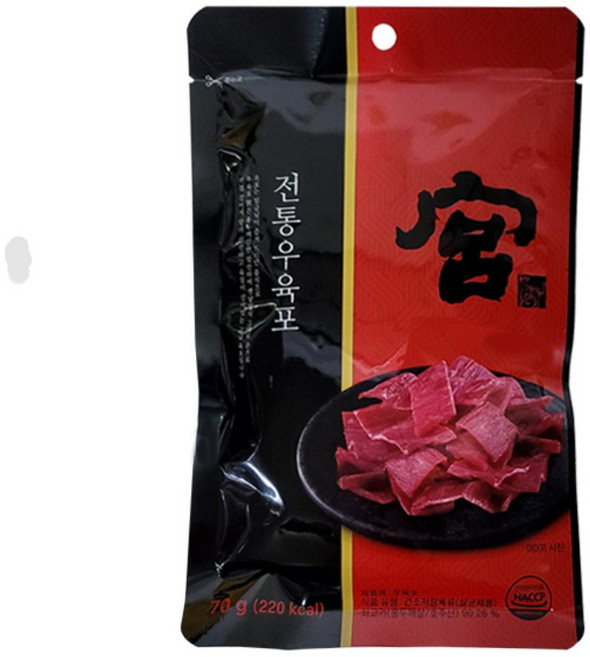 견우푸드 궁 쇠고기 코스트코 육포 70g, 1개