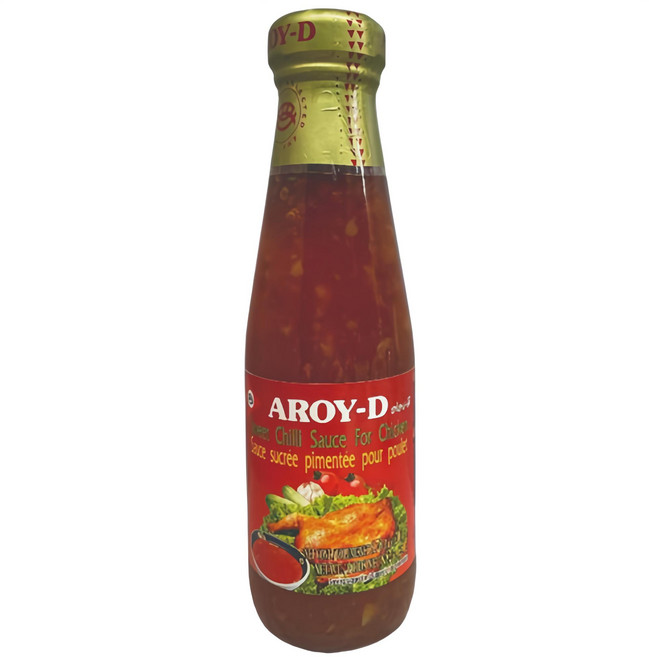 AROY-D 泰式炸雞沾醬 泰國樂比 酸甜辣沾醬 多用途調味醬, 1個, 200ml