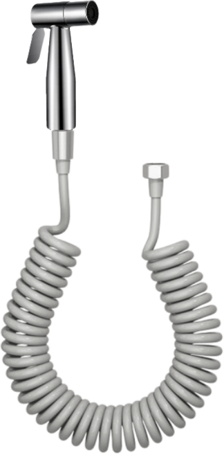 은성 프리미엄 욕실 베란다 청소 스프레이건 청소건 스프링호스5M, 실버, 5m