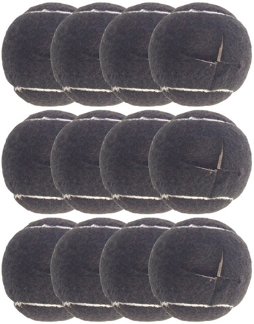 키에코베 테니스공 의자발 커버, 블랙, 12개