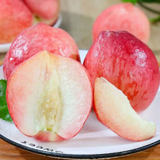 [백화점납품] 13brix 초고당도 백도 복숭아, 1박스, 2kg