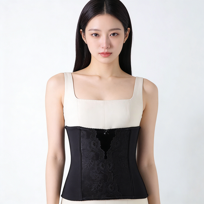 코르셋 울트라슬림 블랙