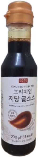 여수청년 프리미엄 저당 굴소스 비타민c1포증정, 260g, 1개