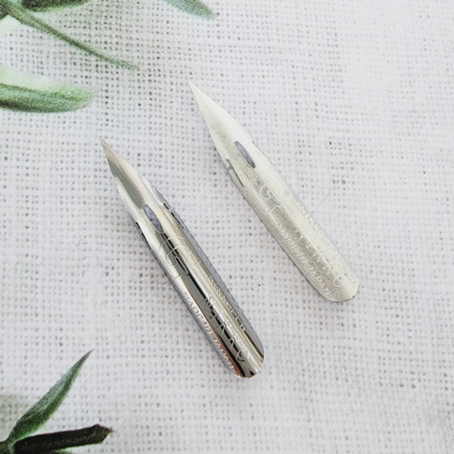 닛코 G닙 캘리그라피 딥펜 펜촉(유광 무광), 무광