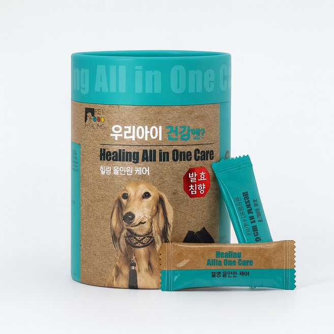 힐링펫푸드 강아지 발효침향 올인원케어 영양제, 종합영양제, 30정, 1개