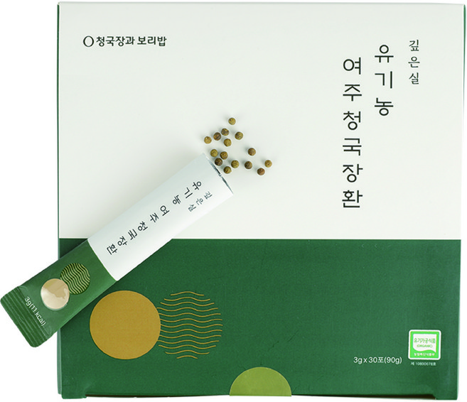 유기농 여주청국장 환 스틱형 1박스, 90g, 1개