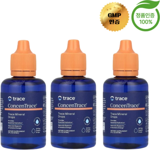 2+1 트레이스 미량 미네랄 마그네슘 칼륨 드롭 59ml, 3개 - 쿠팡
