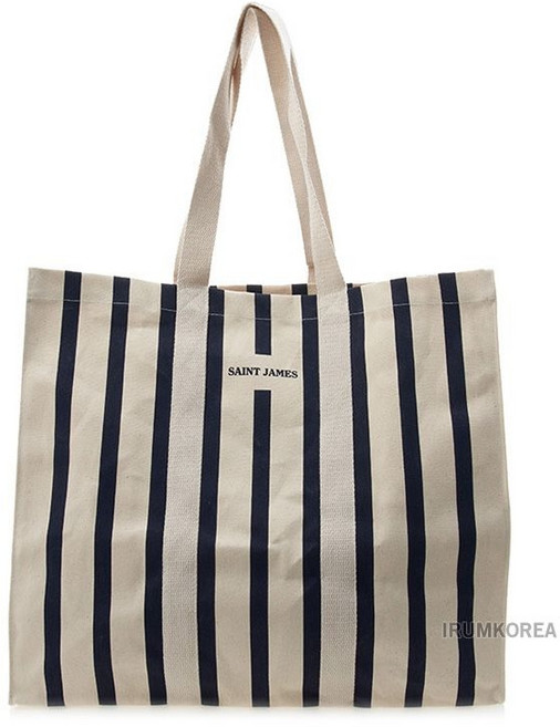 세인트제임스 25 공용 그랑 삭 카바 토트백 GRAND SAC CABAS ECRU MARINE 2697525