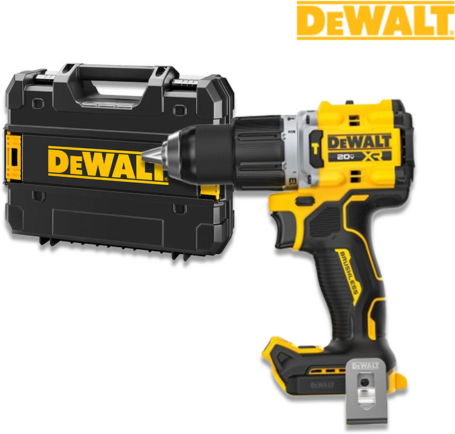 디월트 20V MAX 브러쉬리스 컴팩트 햄머드릴 드라이버 DCD806NT (본체+케이스), 1개