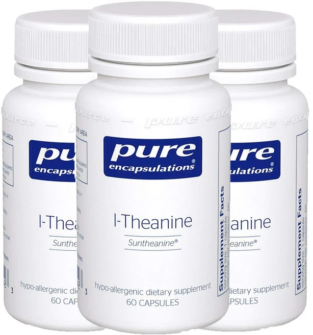 퓨어인캡슐레이션 L-티아닌 캡슐, 60정, 3개 - 쿠팡