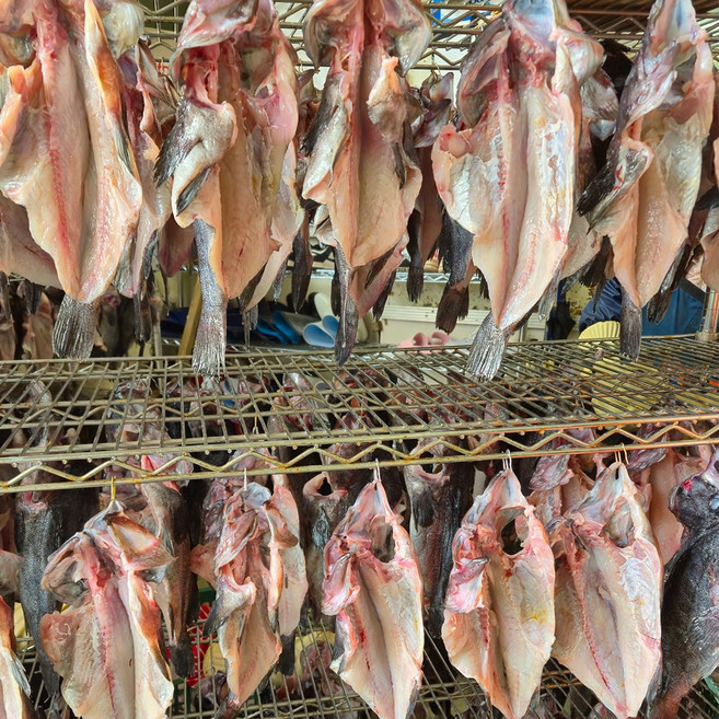 국내산 반건조 우럭(2미) 500g (손질후 배송되는 중량), 1개