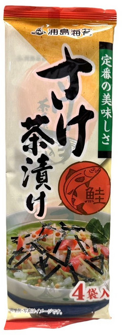 浦島海苔 茶泡飯拌飯料 鮭魚風味 方便即食 美味下飯, 20g, 1個