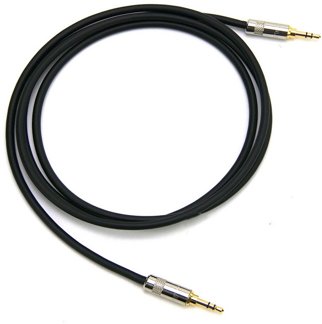 Canare L-2E5 音源線 3.5mm to 3.5mm, 1個, 鍍鉻,2米